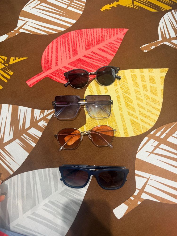 Fashion Sunglasses Set of 4