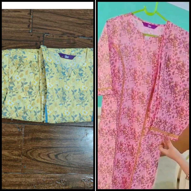 2 Pc Suit Set, Top &amp; Bottom Only No Dupatta