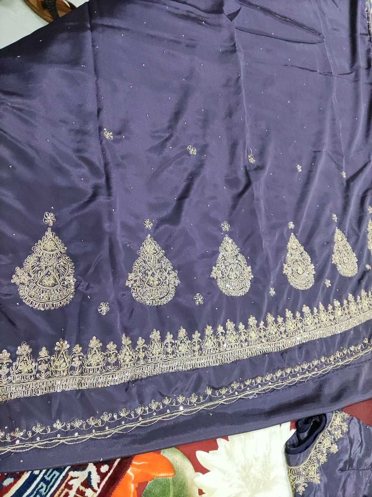 Elegant Embroidered Lehenga Set