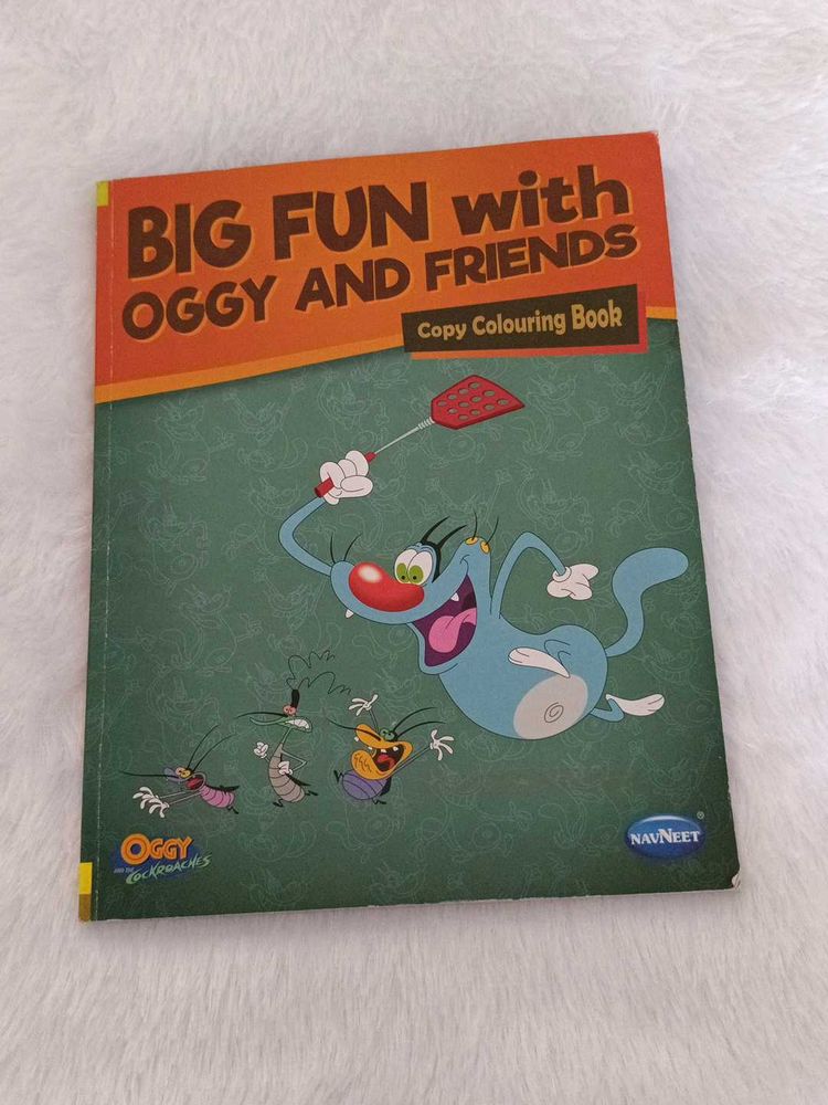 Oggy and Friends Colouring Book