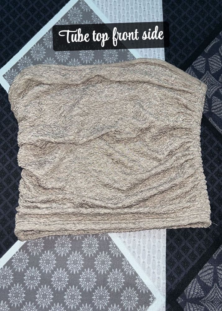 Ruched Tube Top