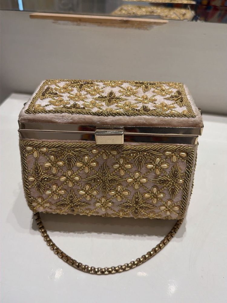 Embellished Clutch Bag