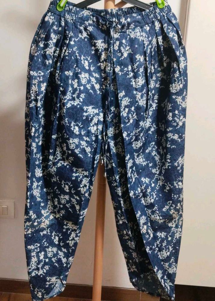 Floral Print Harem Pants (Dhoti)
