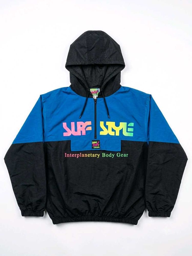 Vintage Surf Style Anorak Jacket