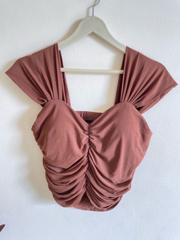 mesh padded  Top