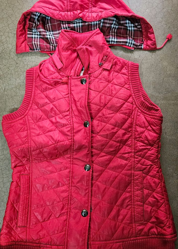 Jacket With Detachable Hoodie