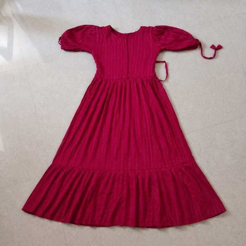 Beautiful Magenta Maxi Dress
