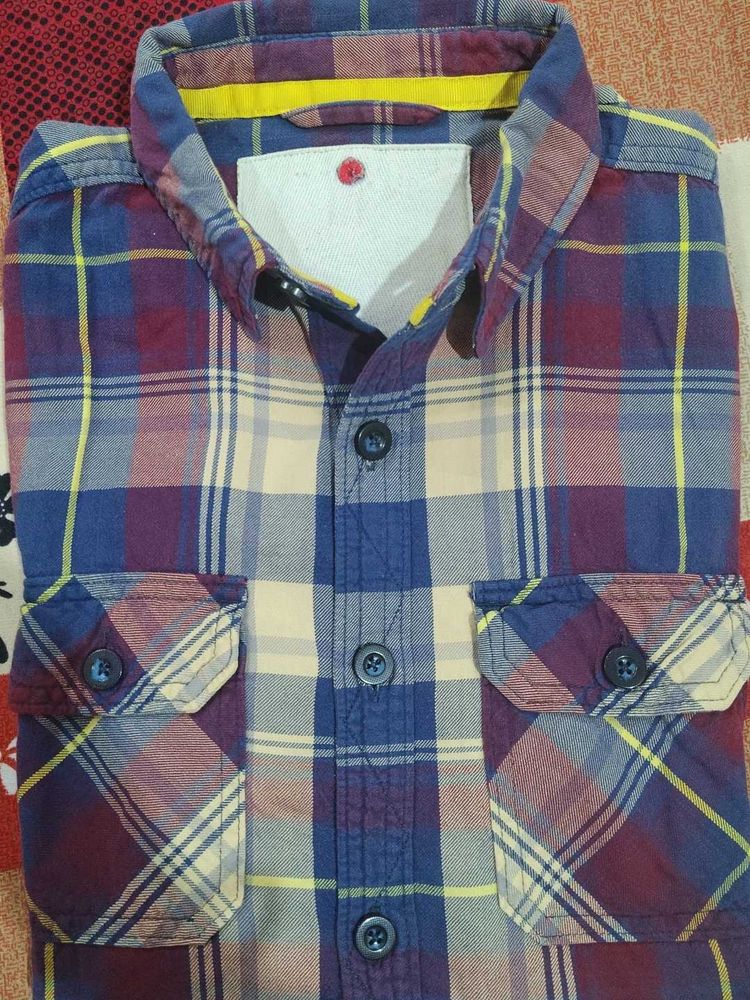 Men's Checkered Casual Shirt