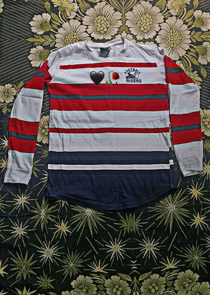 Striped Long Sleeve T-Shirt