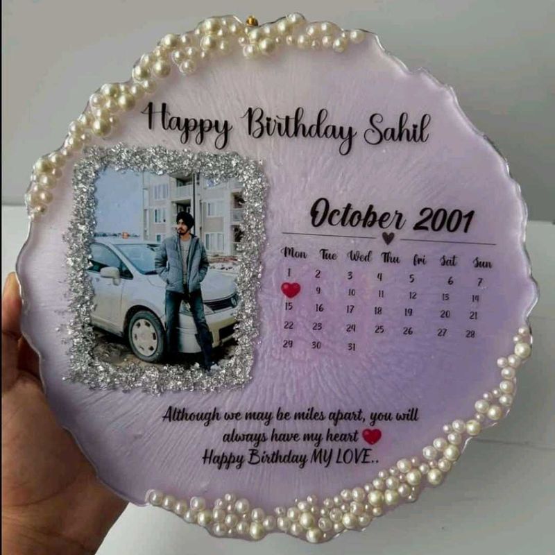Personalized Birthday Photo Calendar