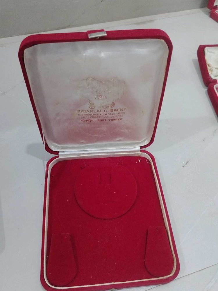 Red Velvet Jewellery Box