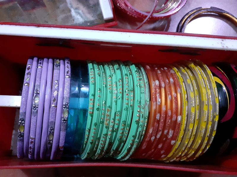 Glass Bangles Multicolor