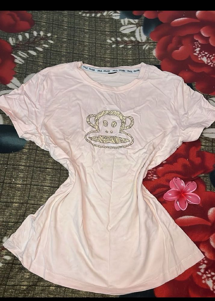 Pull &amp; Bear Monkey Graphic Tee
