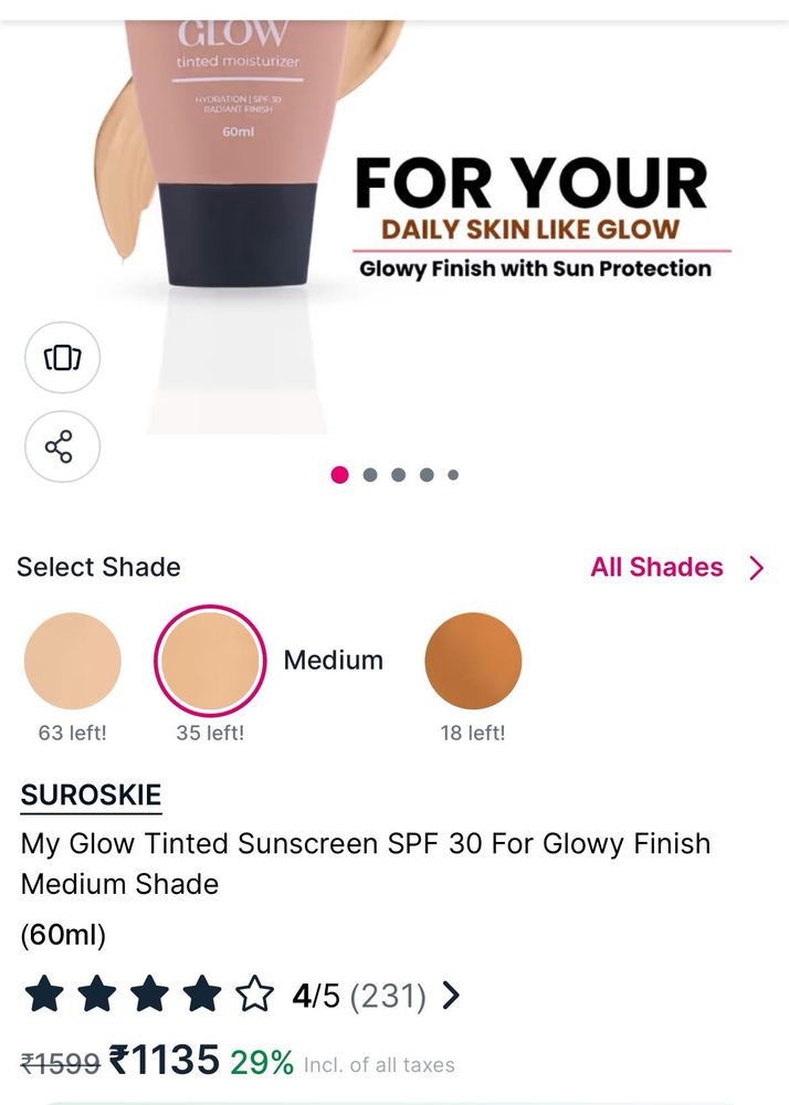 My Glow Tinted Moisturizer SPF 30