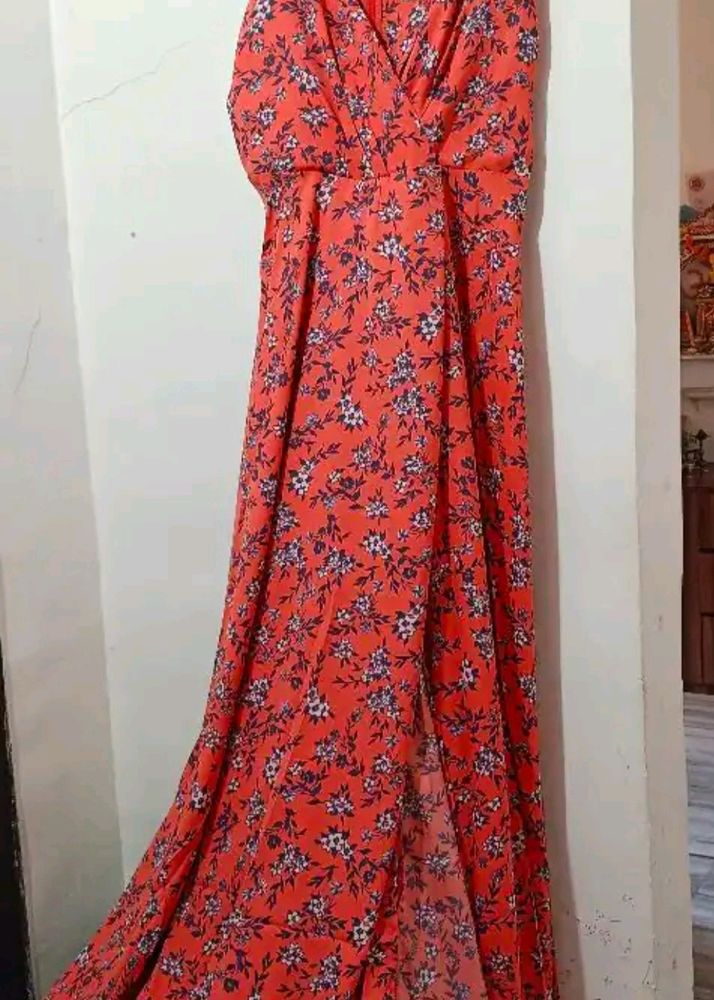 Floral Printed Maxi Dress
