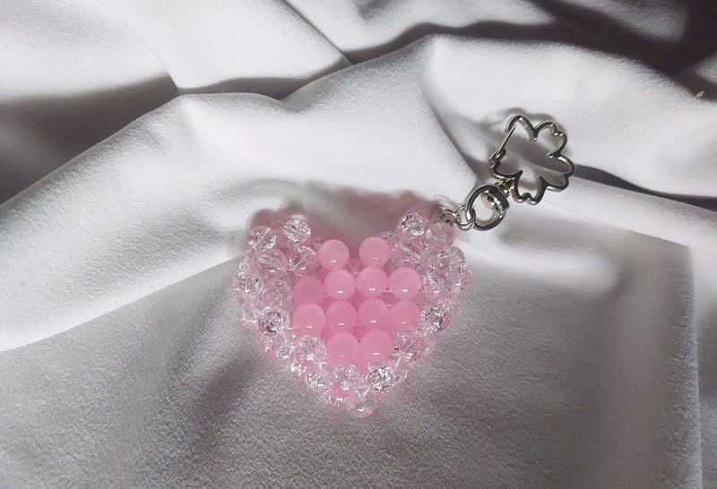 HEART BAG CHARM🩷🌸