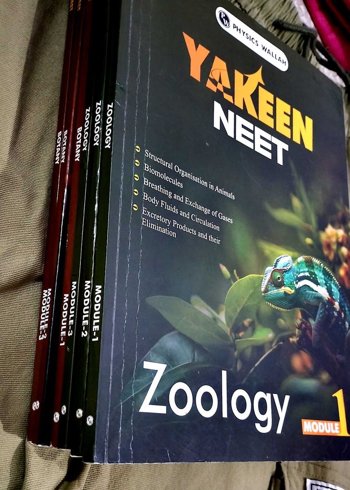 Yakeen NEET BIOLOGY PW Modules 11 and 12 dropper