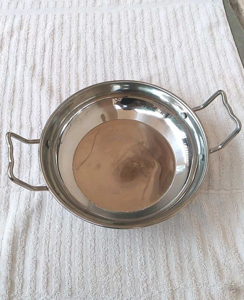 Stainless Steel Serving kadhai