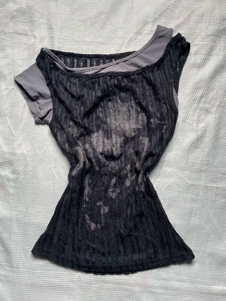 Y2k knit top