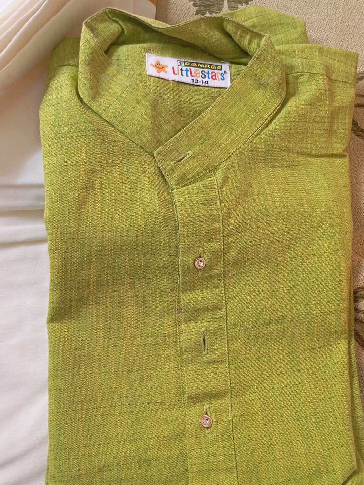 kids dhoti kurta set used for half an hour