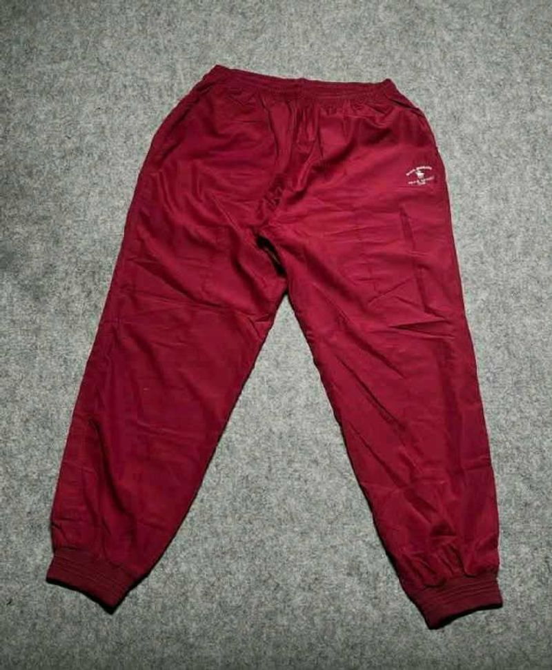 Maroon Track Pants