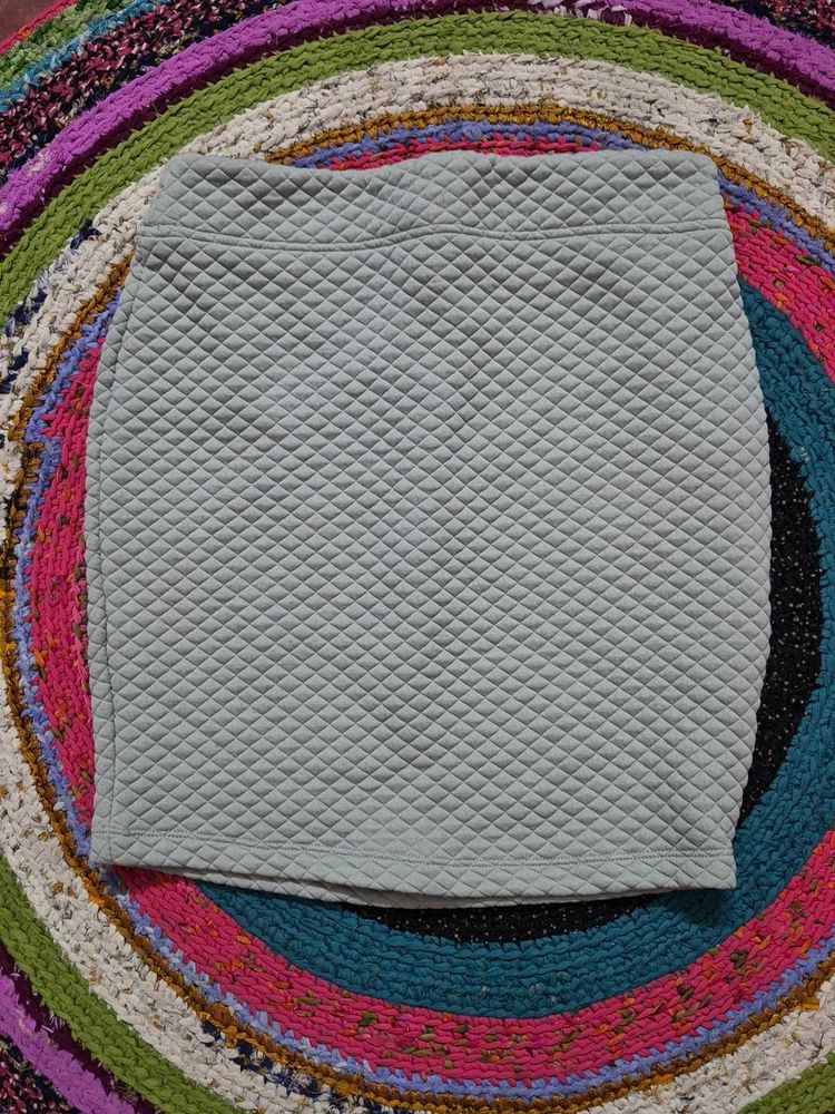 Quilted Mini Skirt Size S