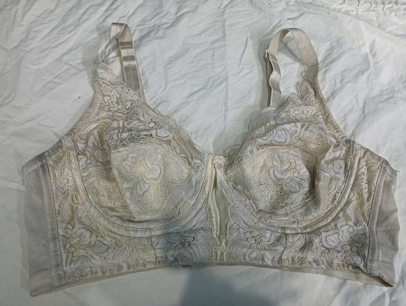 Lace💛 big size Trimmed Bra