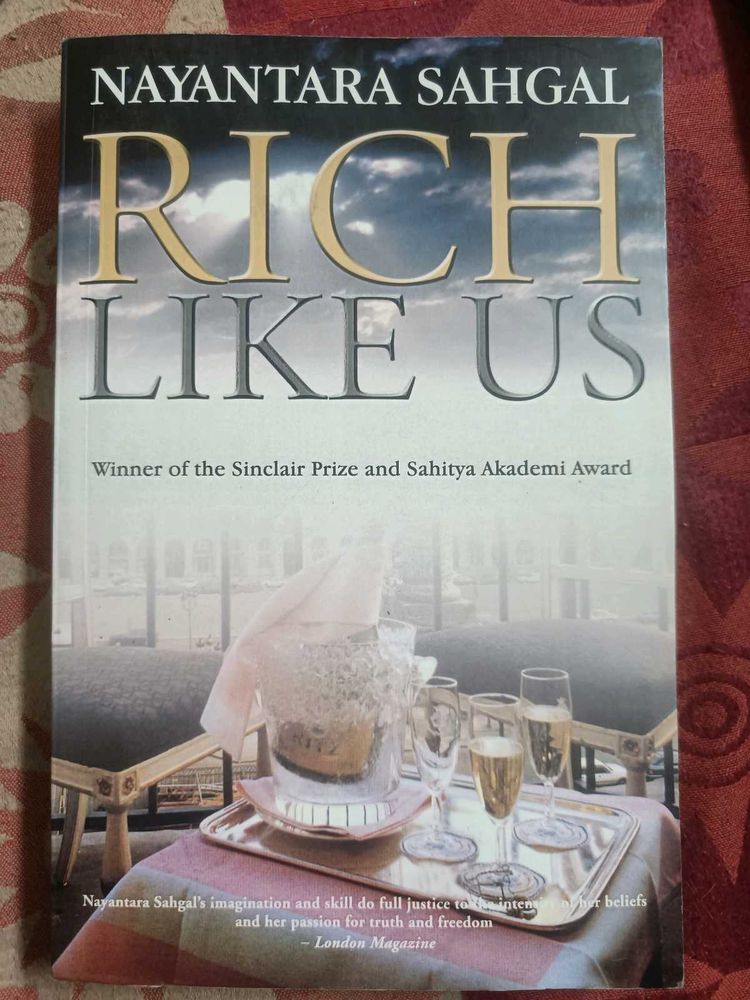 Rich Like Us by Nayantara Sahgal