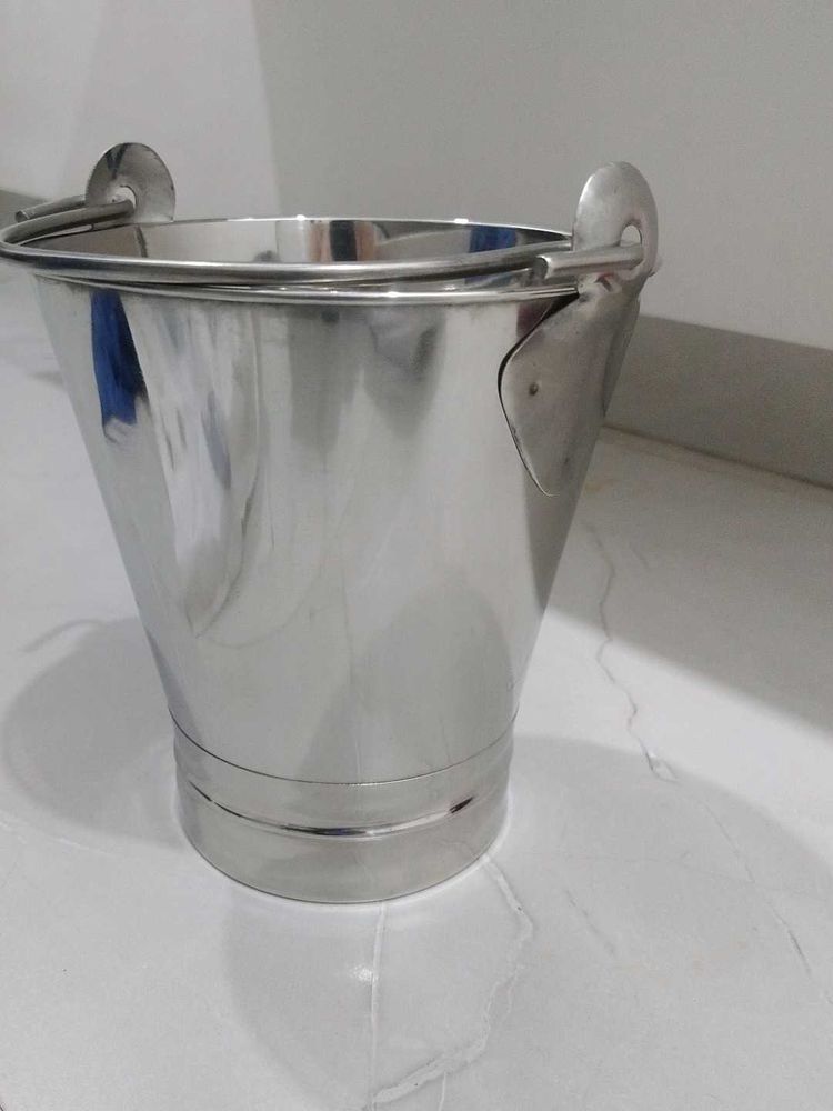 mini Stainless Steel Water Bucket
