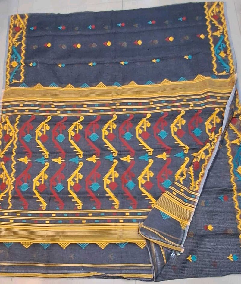 BRAND NEW Traditional DHAKAI JAMDANI SAREE