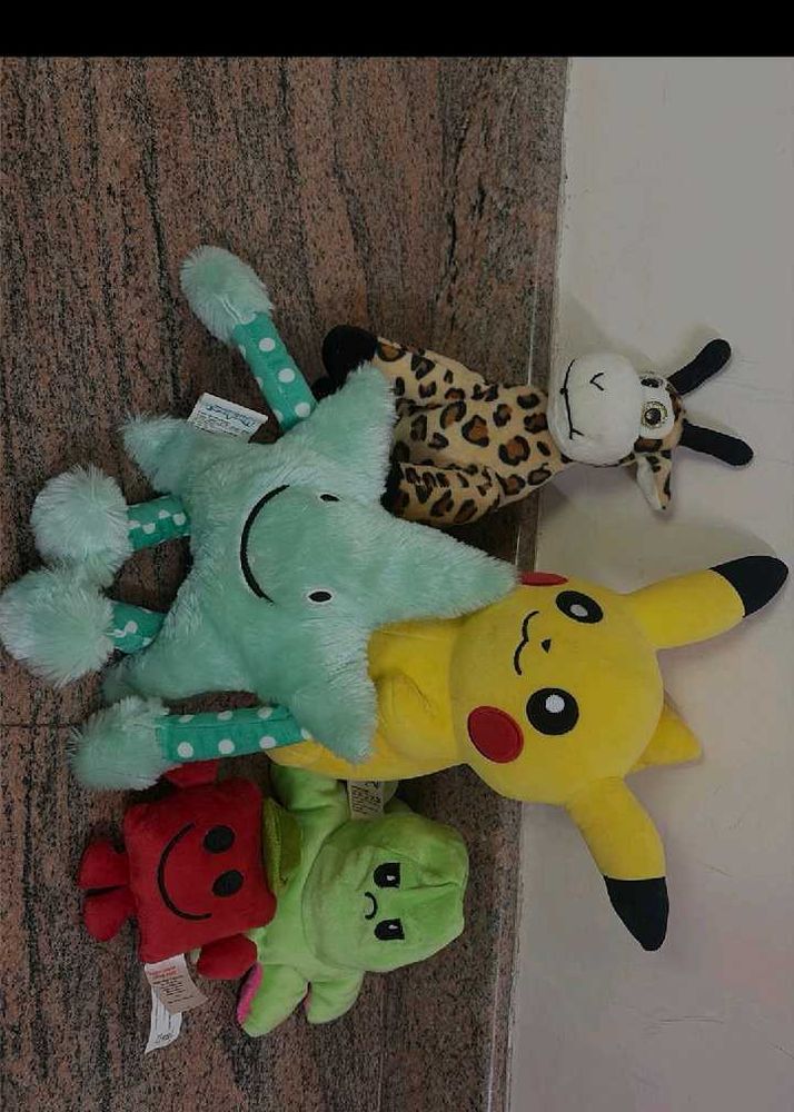 Assorted Plush Toys - Pikachu &amp; More!