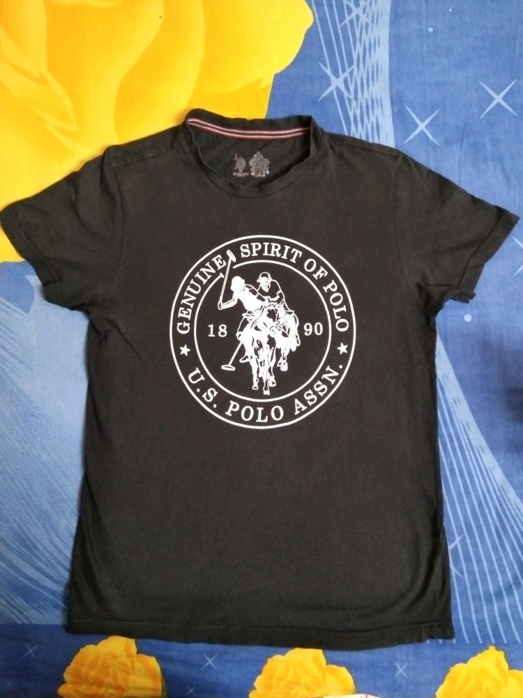 U.S POLO T-shirt (Black)