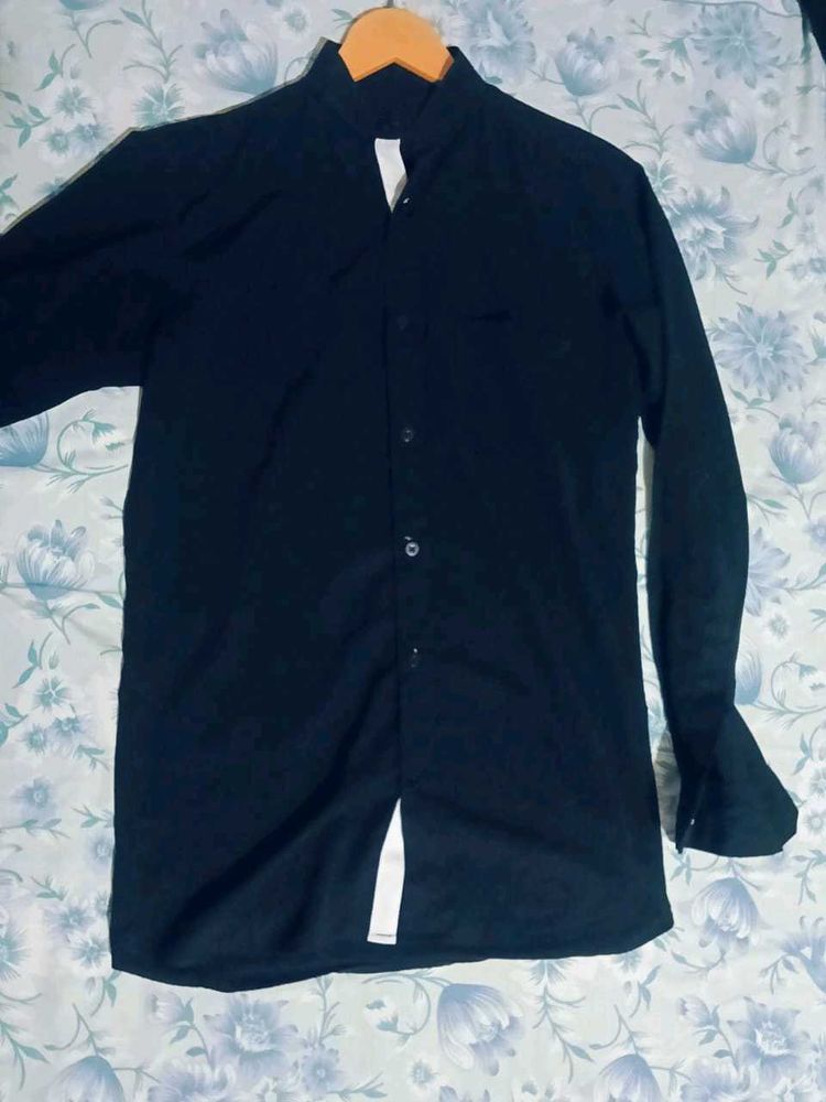 Men's Black Casual Shirt