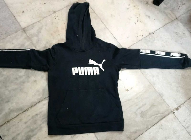 Puma Black Hoodie