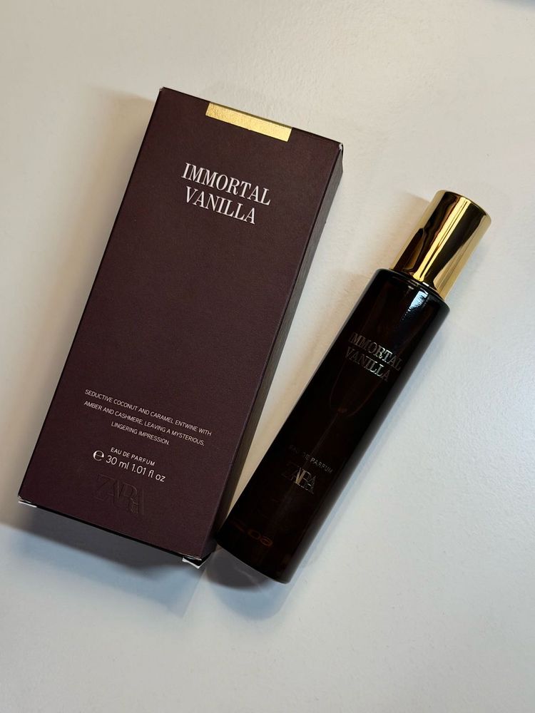 Zara Immortal Vanilla Eau de Parfum 30ml