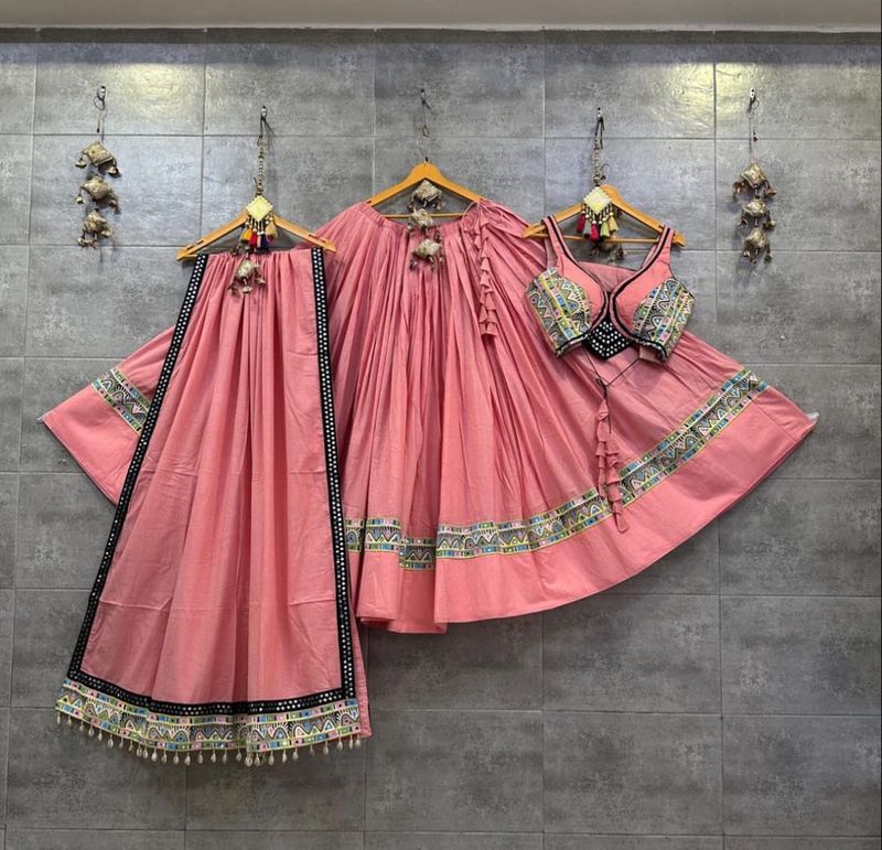 NAVRATRI SPECIAL🌺Pink Lehenga Choli Set