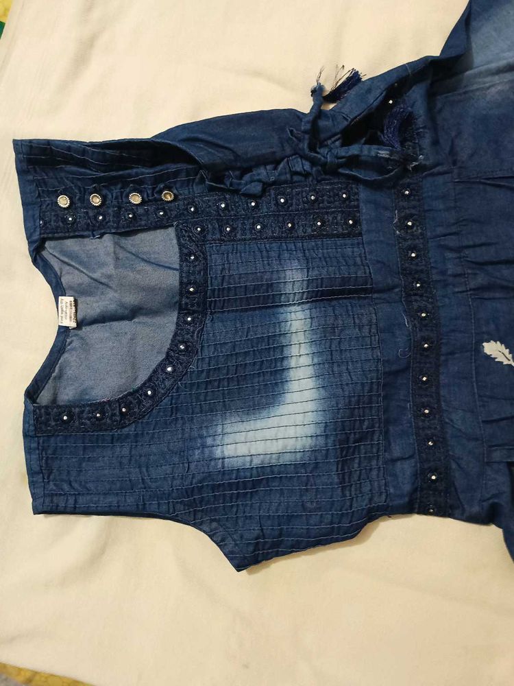 Denim Midi Dress