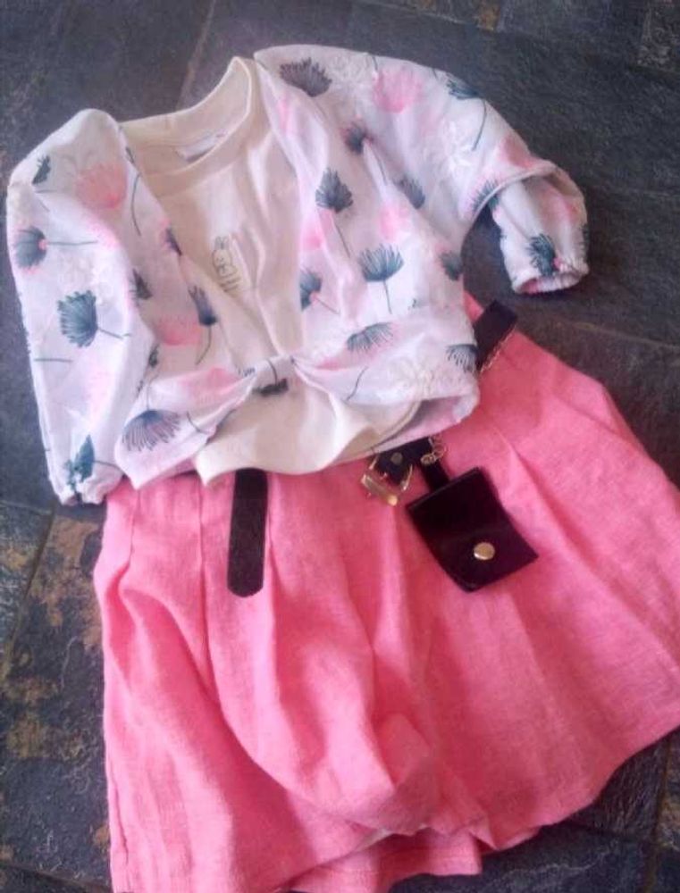 Babygirl top and skirt set