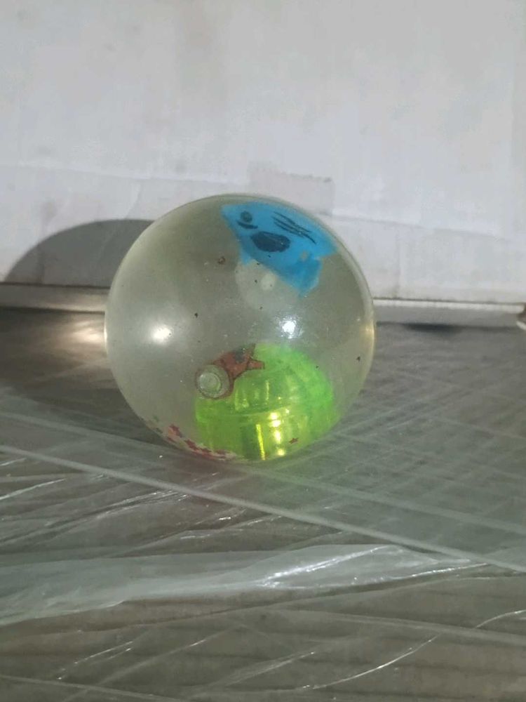 Fun Bouncy Ball with Toy Inside