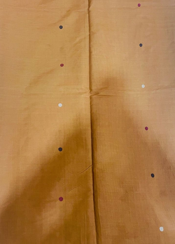 Pure Cotton Fabric with Polka Dots