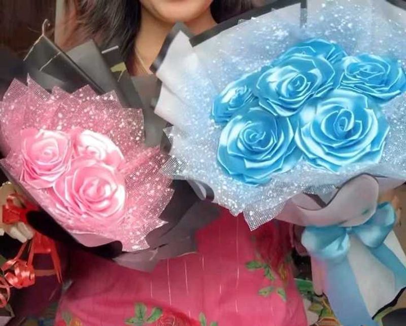 Handmade Rose ,Ramen Bouquets Any 1