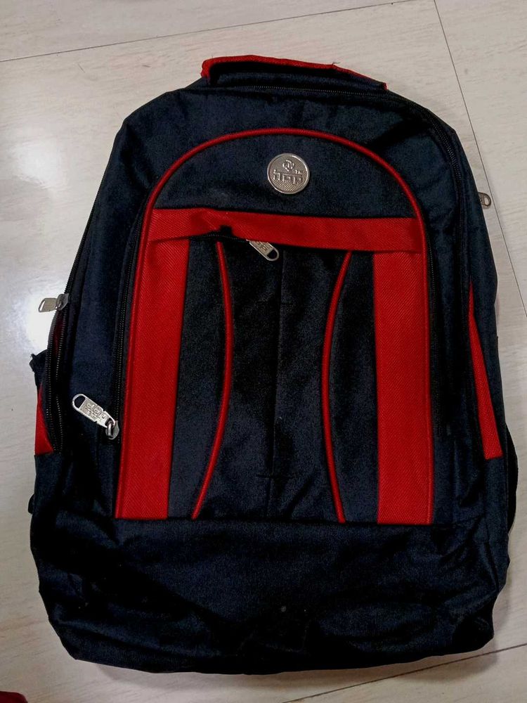 (new) Red and Black Backpack