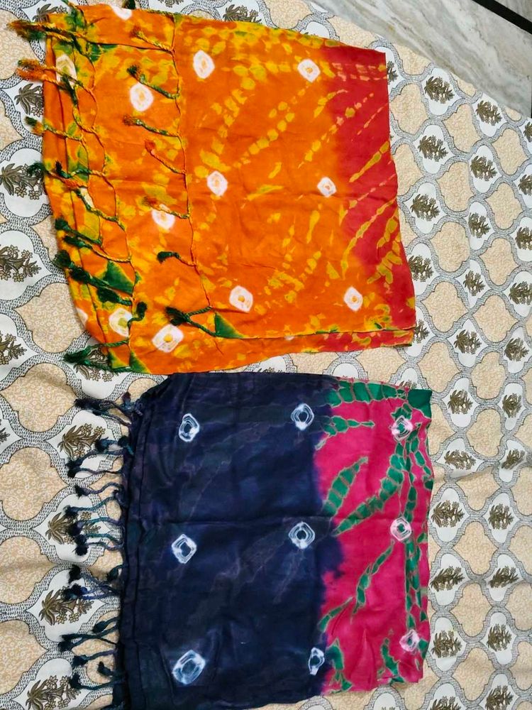 Vibrant Bandhani Dupattas Set