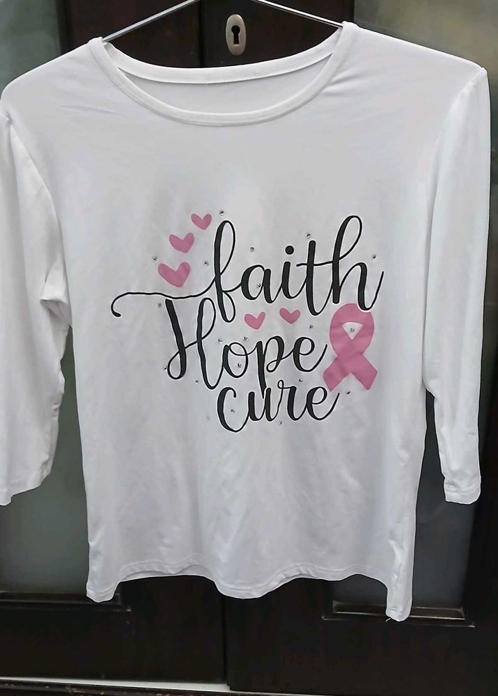 Faith Hope Cure T-Shirt - L Size