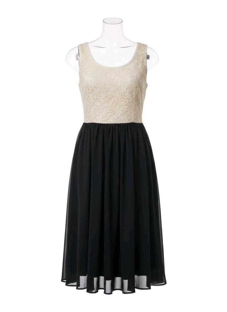 Elegant Lace and Chiffon Dress