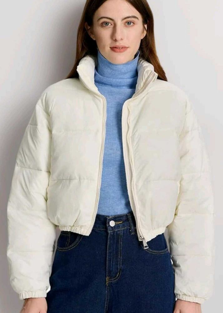 Cropped Puffer Jacket