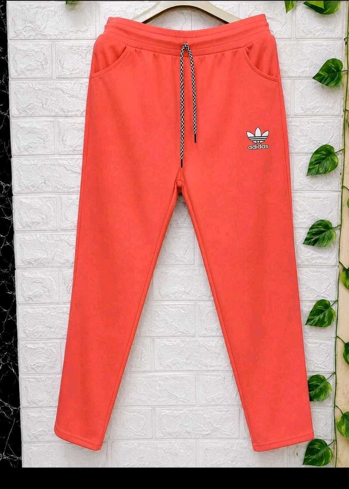 addidas coral colour women track pant