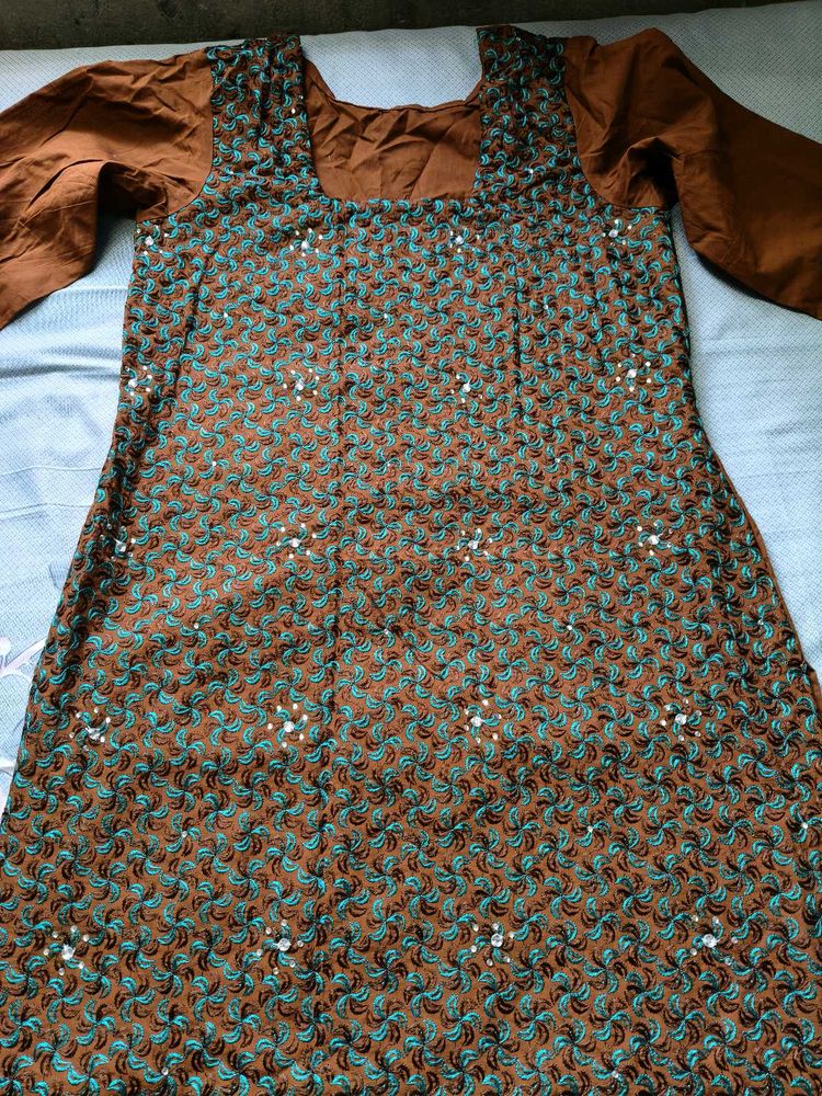 ❤️Sequined Kurta Suit Set On Sale!!!