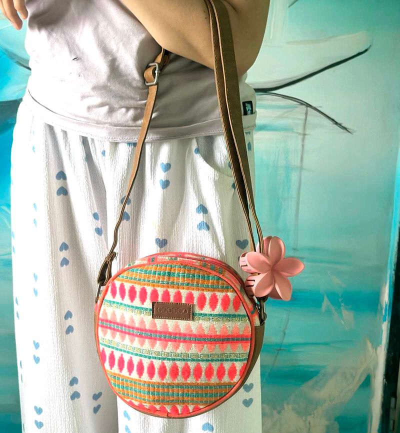 Boho Round Sling Bag