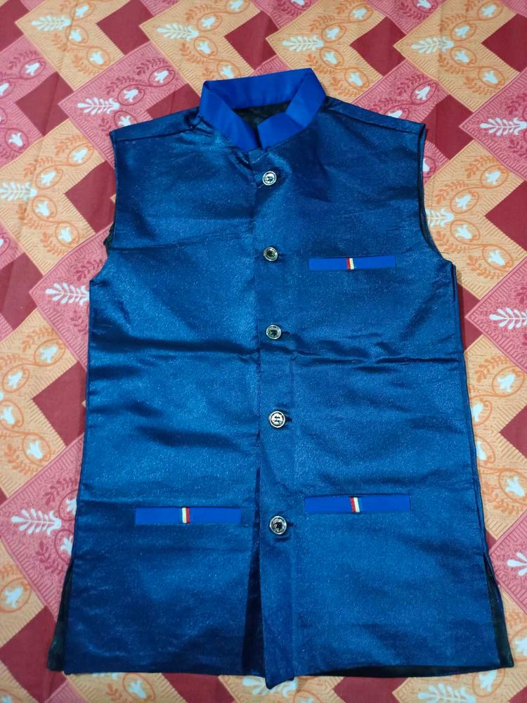 Men's Royal Blue Nehru Jacket